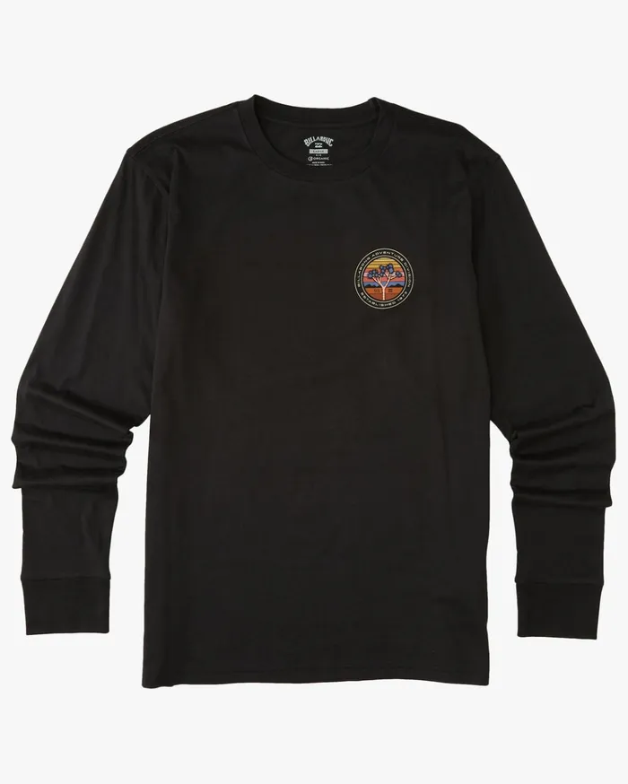 Billabong ADiv Rockies Organic Long Sleeve TShirt Black Men TShirts Billabong ADiv Rockies Organic Long Sleeve TShirt Black Men TShirts
