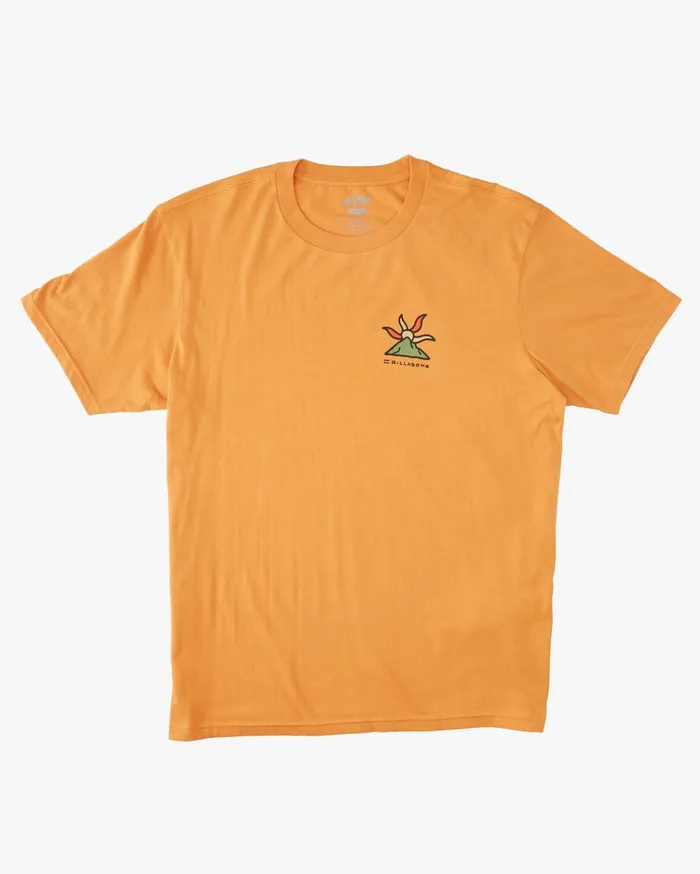 Billabong ADiv Shine Organic Short Sleeve TShirt Apricot Men TShirts Billabong ADiv Shine Organic Short Sleeve TShirt Apricot Men TShirts