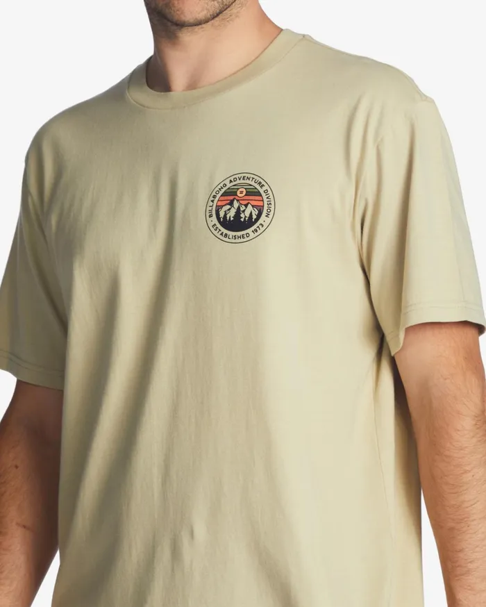 Billabong ADiv Sun Up Short Sleeve TShirt Field Khaki Men TShirts Billabong ADiv Sun Up Short Sleeve TShirt Field Khaki Men TShirts