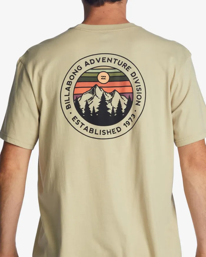 Billabong ADiv Sun Up Short Sleeve TShirt Field Khaki Men TShirts Billabong ADiv Sun Up Short Sleeve TShirt Field Khaki Men TShirts