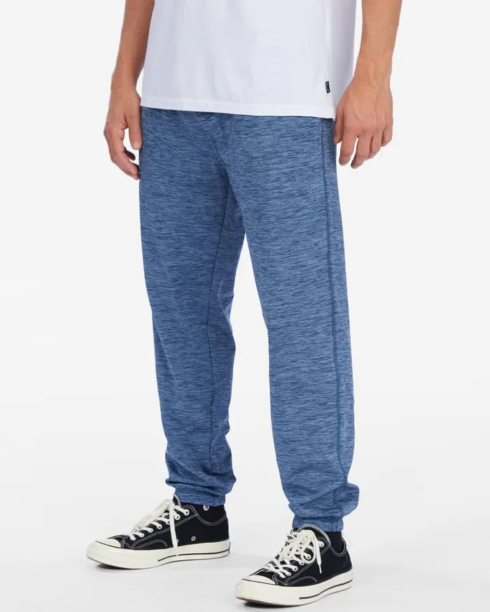 Billabong ADiv Surftrek Fleece Sweatpants Deep Blue Heather Men Jeans and Pants Billabong ADiv Surftrek Fleece Sweatpants Deep Blue Heather Men Jeans and Pants