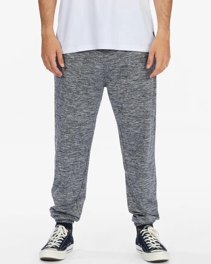 Billabong ADiv Surftrek Fleece Sweatpants Grey Heather Men Jeans and Pants