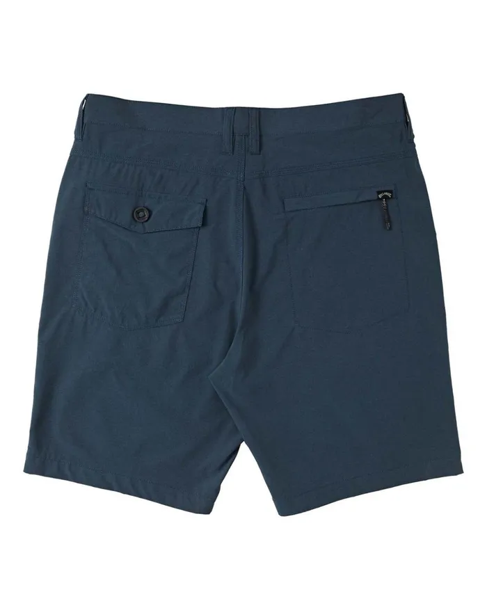 Billabong ADiv Surftrek Heather Short 20quot Dark Indigo Heather Men Shorts Billabong ADiv Surftrek Heather Short 20quot Dark Indigo Heather Men Shorts