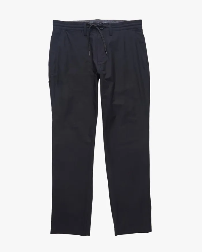 Billabong ADiv Surftrek Plus Organic Elastic Waist Pants Black Men Jeans and Pants Billabong ADiv Surftrek Plus Organic Elastic Waist Pants Black Men Jeans and Pants