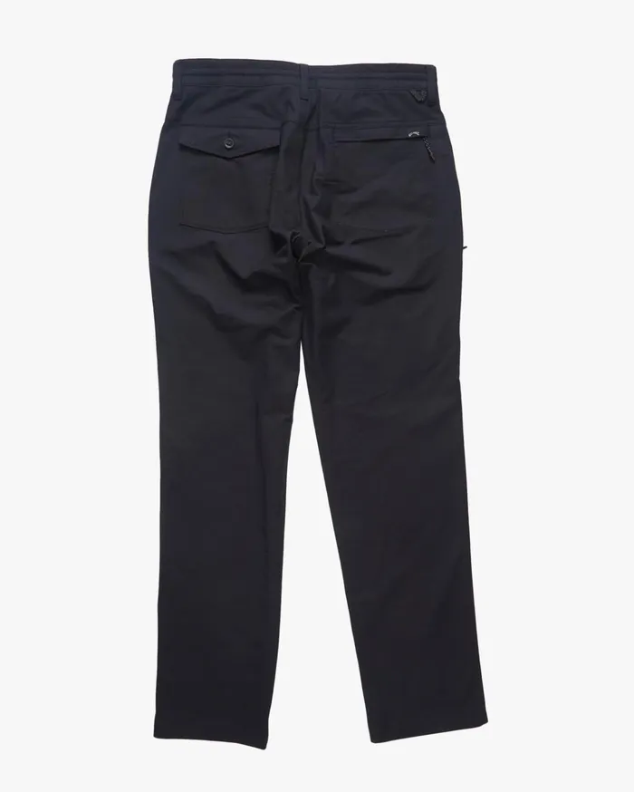 Billabong ADiv Surftrek Plus Organic Elastic Waist Pants Black Men Jeans and Pants Billabong ADiv Surftrek Plus Organic Elastic Waist Pants Black Men Jeans and Pants