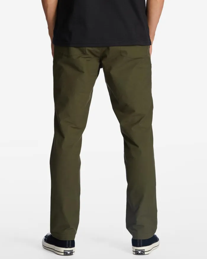 Billabong ADiv Surftrek Plus Organic Elastic Waist Pants Dark Olive Men Jeans and Pants Billabong ADiv Surftrek Plus Organic Elastic Waist Pants Dark Olive Men Jeans and Pants