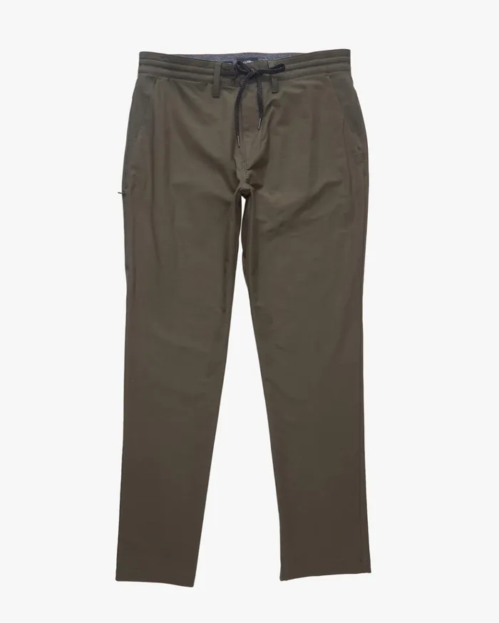 Billabong ADiv Surftrek Plus Organic Elastic Waist Pants Dark Olive Men Jeans and Pants Billabong ADiv Surftrek Plus Organic Elastic Waist Pants Dark Olive Men Jeans and Pants