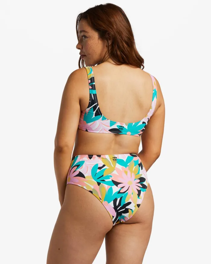 Billabong ADIV Tank Bikini Top Black Multi 3 Women Bikinis Billabong ADIV Tank Bikini Top Black Multi 3 Women Bikinis