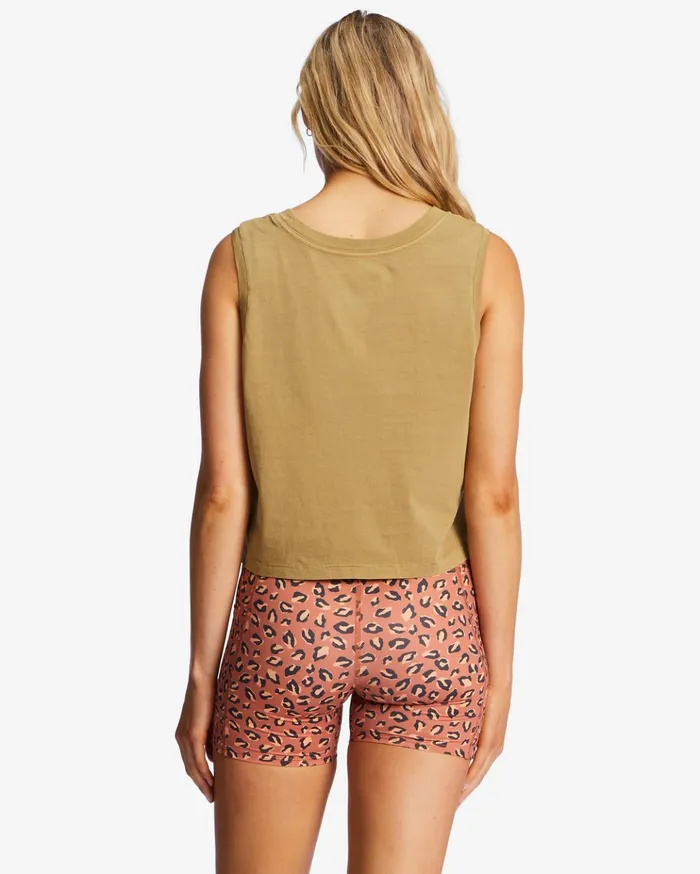 Billabong ADiv Tank Top Mas Moss Women Graphic Tees and Tanks Billabong ADiv Tank Top Mas Moss Women Graphic Tees and Tanks