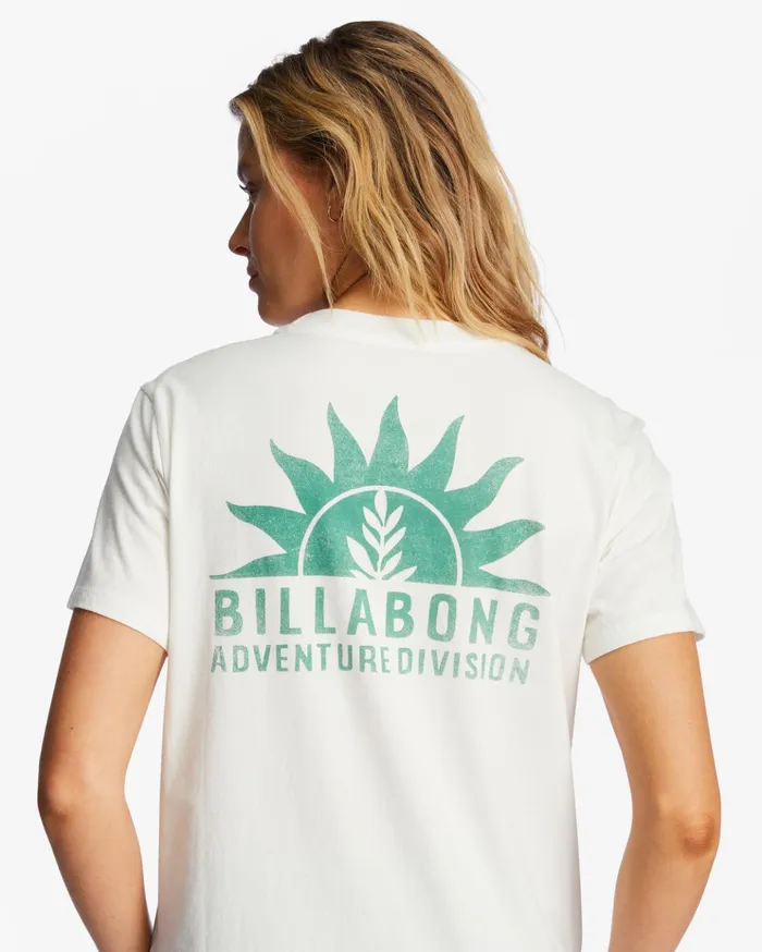 Billabong ADiv Tee Short Sleeve UPF 50 TShirt Fresh Powder Women Graphic Tees and Tanks Billabong ADiv Tee Short Sleeve UPF 50 TShirt Fresh Powder Women Graphic Tees and Tanks
