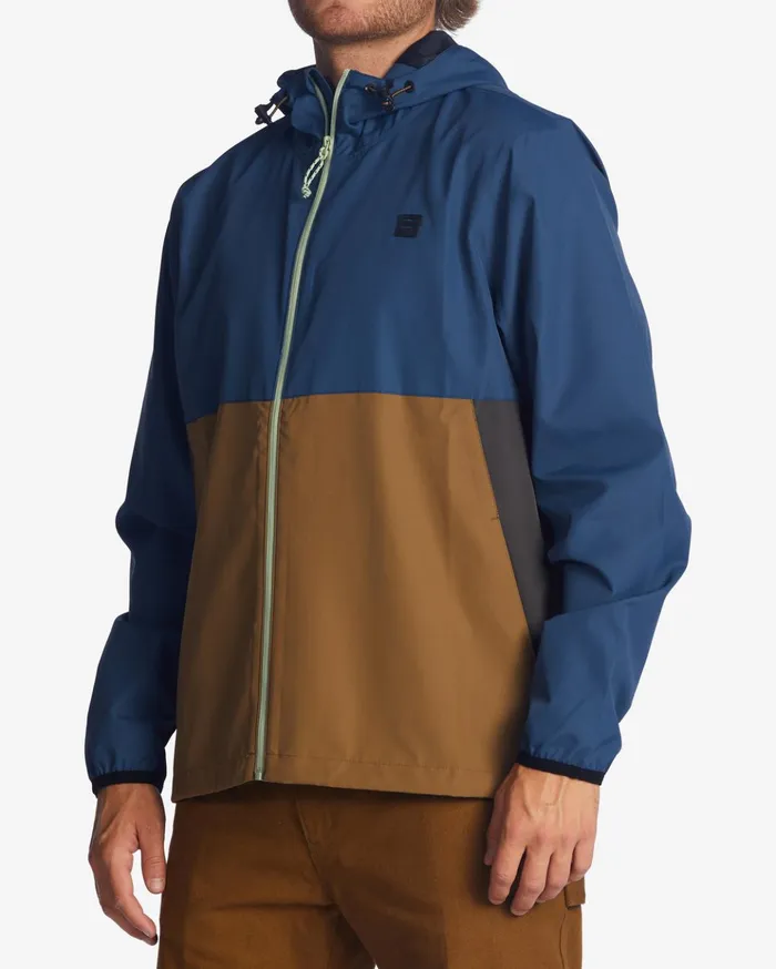 Billabong ADiv Transport Windbreaker Jacket Space Blue Men Jackets Billabong ADiv Transport Windbreaker Jacket Space Blue Men Jackets