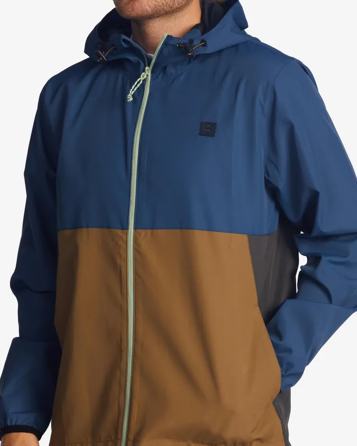 Billabong ADiv Transport Windbreaker Jacket Space Blue Men Jackets Billabong ADiv Transport Windbreaker Jacket Space Blue Men Jackets