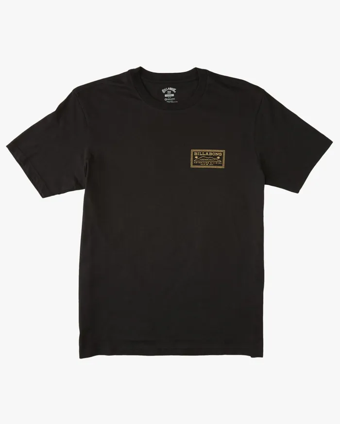 Billabong ADiv Valley Organic Short Sleeve TShirt Black Men TShirts Billabong ADiv Valley Organic Short Sleeve TShirt Black Men TShirts