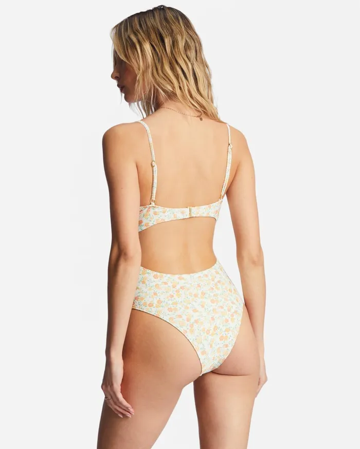 Billabong Aint She Sweet Tanlines OnePiece Swimsuit Salt Crystal Women One Pieces Billabong Aint She Sweet Tanlines OnePiece Swimsuit Salt Crystal Women One Pieces