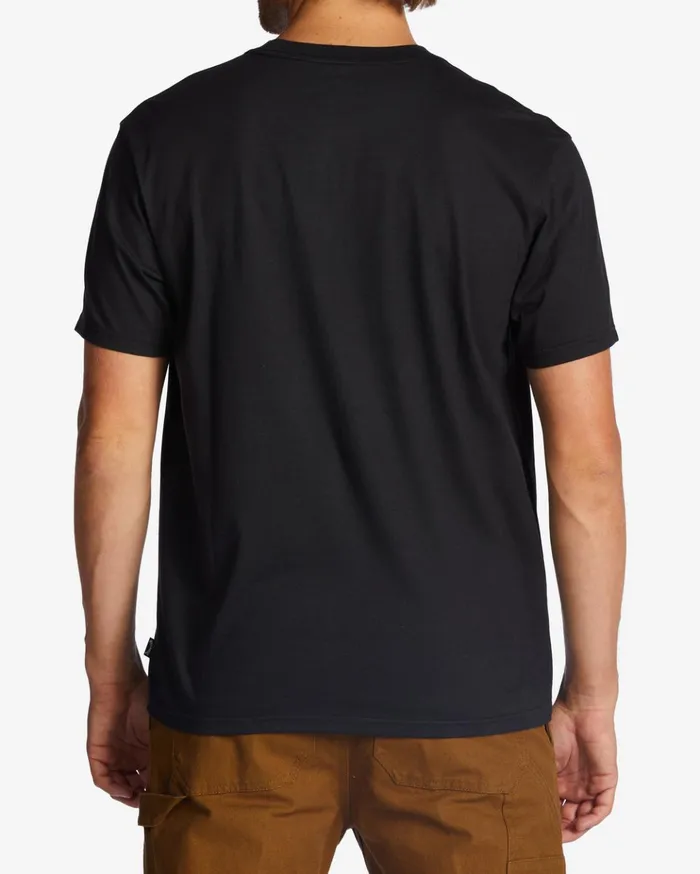 Billabong Alaska Wave Organic TShirt Washed Black Men TShirts Billabong Alaska Wave Organic TShirt Washed Black Men TShirts