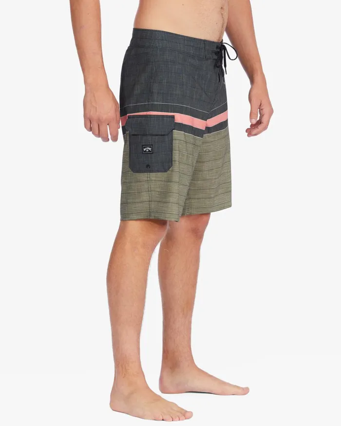Billabong All Day Heather Stripe Pro Boardshorts 20quot Military Men Performance Boardshorts Billabong All Day Heather Stripe Pro Boardshorts 20quot Military Men Performance Boardshorts