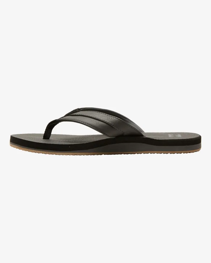 Billabong All Day Impact Cush Sandals Black Men Flip Flops Billabong All Day Impact Cush Sandals Black Men Flip Flops