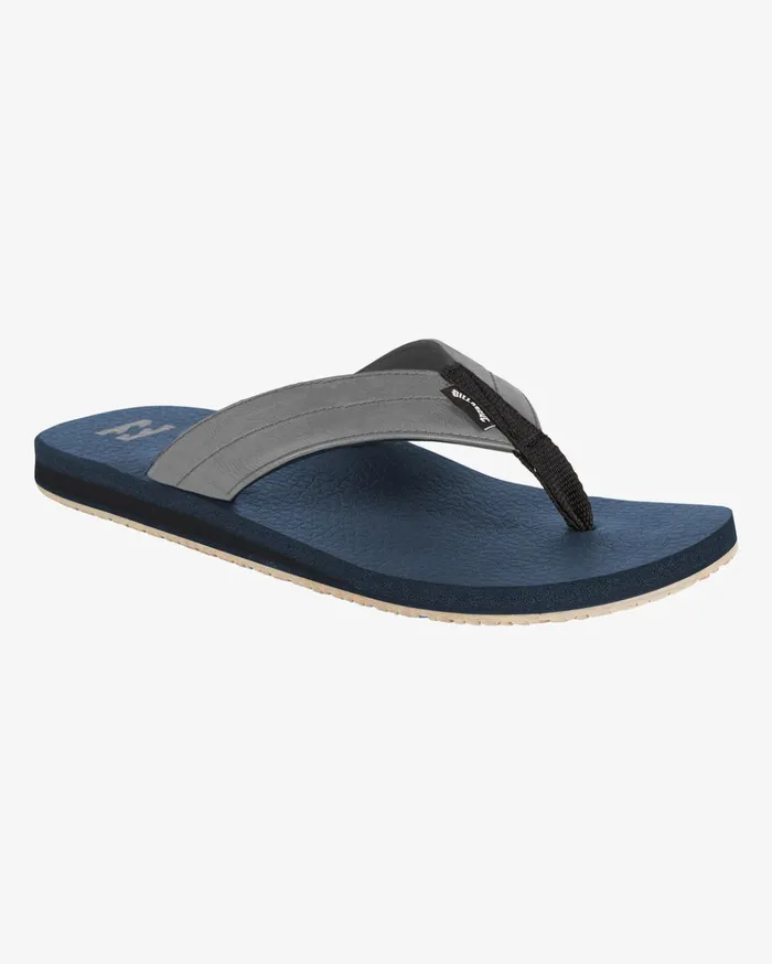 Billabong All Day Impact Cush Sandals Navy Men Flip Flops Billabong All Day Impact Cush Sandals Navy Men Flip Flops