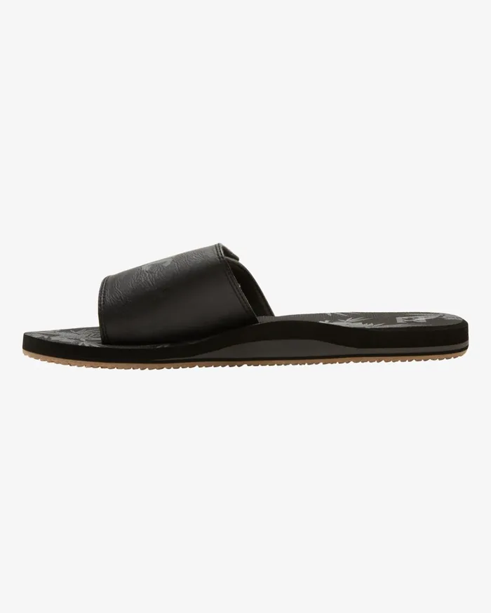 Billabong All Day Impact Print Slide Sandals Black Men Flip Flops Billabong All Day Impact Print Slide Sandals Black Men Flip Flops