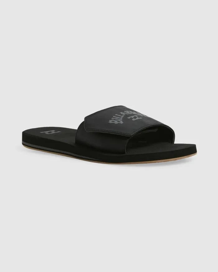 Billabong All Day Impact Print Slide Sandals Stealth Men Flip Flops Billabong All Day Impact Print Slide Sandals Stealth Men Flip Flops