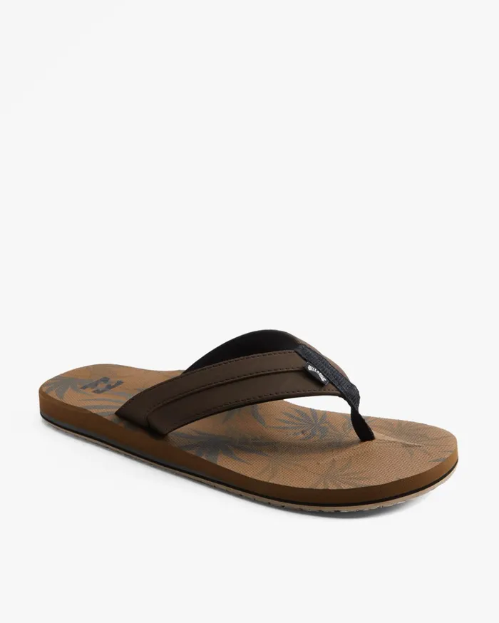 Billabong All Day Impact Print SlipOn Sandals Clay Men Flip Flops Billabong All Day Impact Print SlipOn Sandals Clay Men Flip Flops