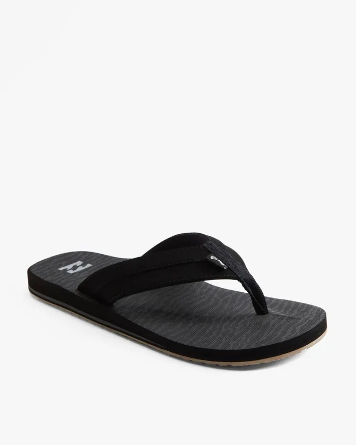Billabong All Day Impact Print SlipOn Sandals Stealth Men Flip Flops Billabong All Day Impact Print SlipOn Sandals Stealth Men Flip Flops