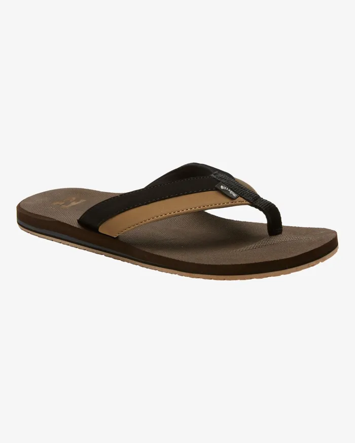 Billabong All Day Impact SlipOn Sandals Chocolate Men Flip Flops Billabong All Day Impact SlipOn Sandals Chocolate Men Flip Flops