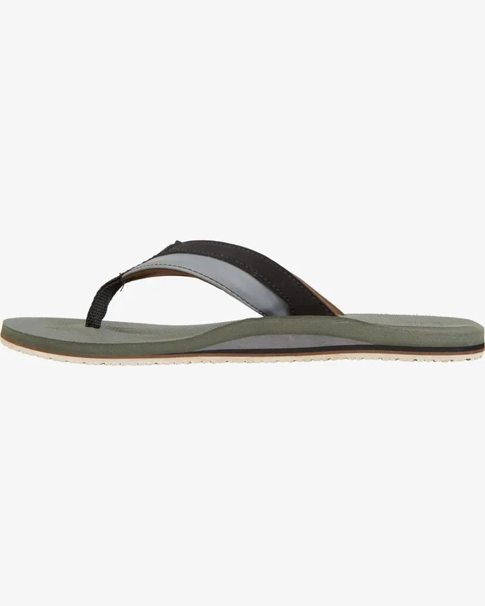 Billabong All Day Impact SlipOn Sandals Military Men Flip Flops Billabong All Day Impact SlipOn Sandals Military Men Flip Flops