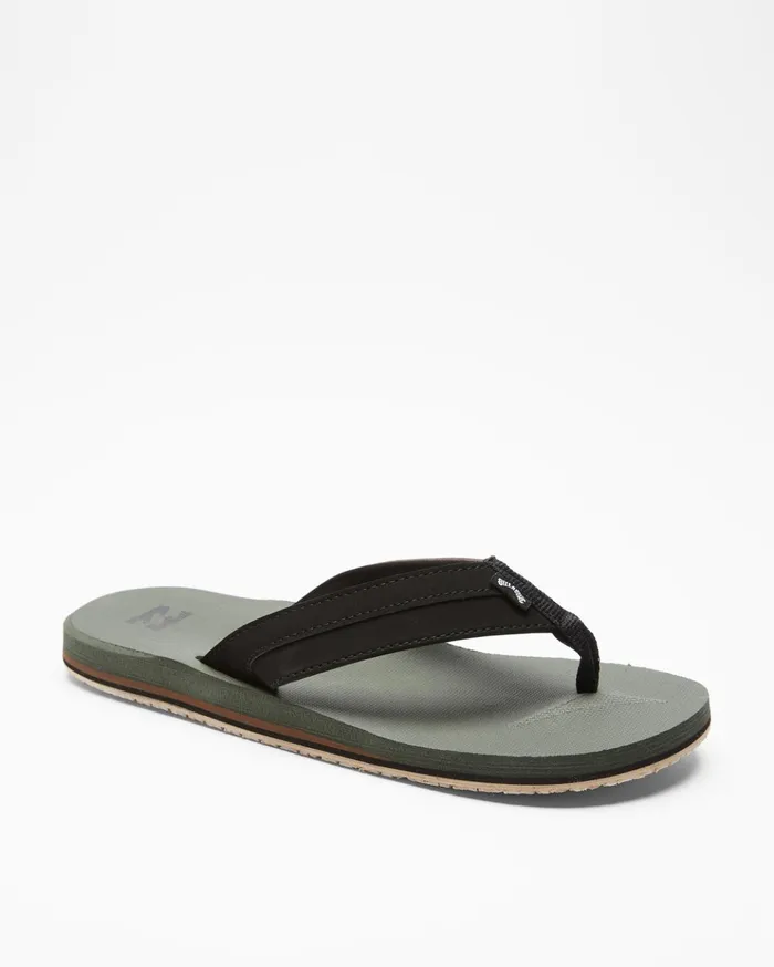 Billabong All Day Impact SlipOn Sandals Olive Men Flip Flops Billabong All Day Impact SlipOn Sandals Olive Men Flip Flops