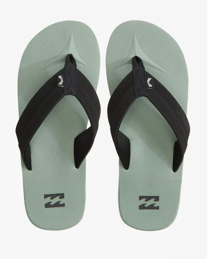 Billabong All Day Impact SlipOn Sandals Sage Men Flip Flops