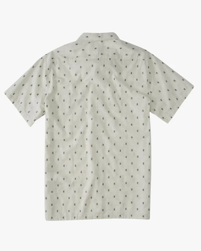Billabong All Day Jacquard Organic Short Sleeve Shirt Chino Heather Men Shirts Billabong All Day Jacquard Organic Short Sleeve Shirt Chino Heather Men Shirts