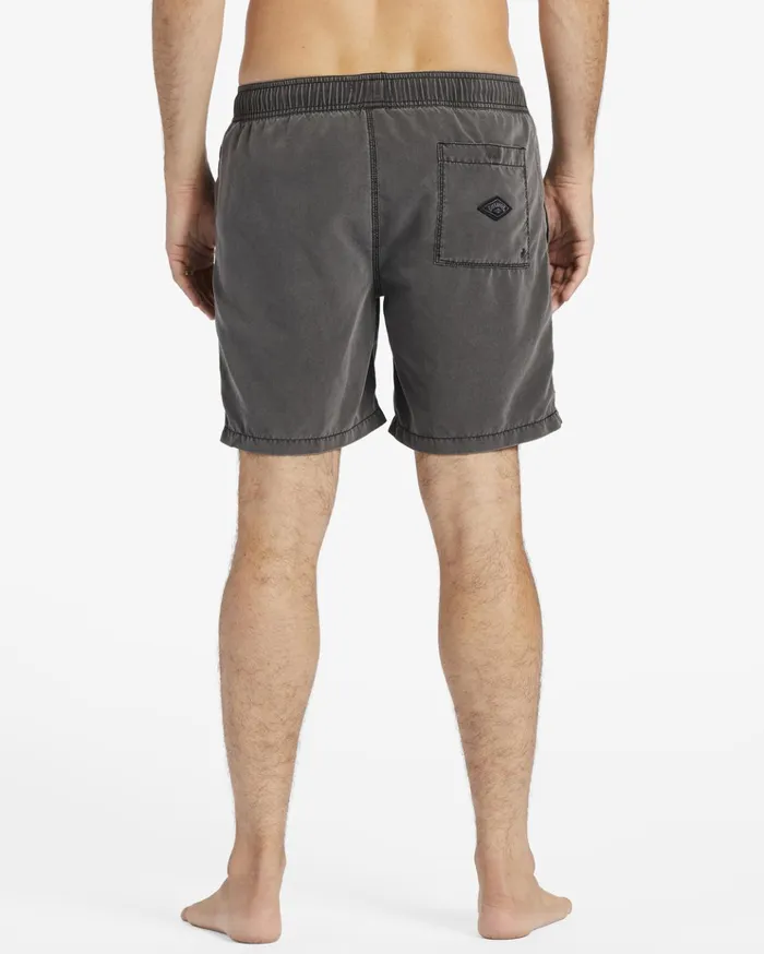Billabong All Day Layback 17quot Boardshorts Black Men Elastic Waist Boardshorts Billabong All Day Layback 17quot Boardshorts Black Men Elastic Waist Boardshorts