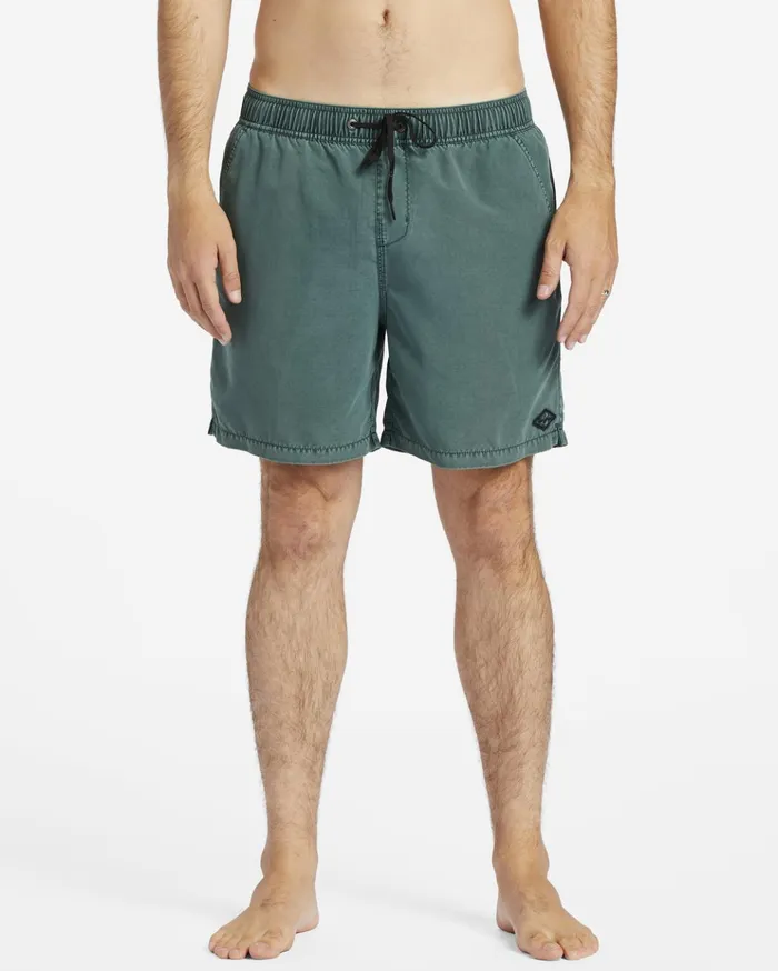 Billabong All Day Layback 17quot Boardshorts Cypress Men Elastic Waist Boardshorts Billabong All Day Layback 17quot Boardshorts Cypress Men Elastic Waist Boardshorts