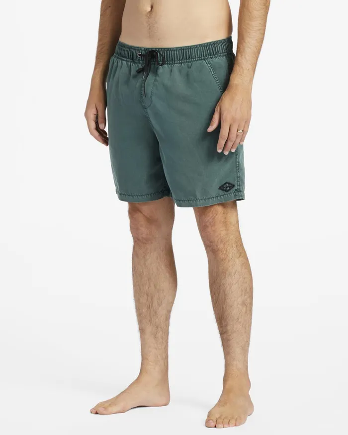 Billabong All Day Layback 17quot Boardshorts Cypress Men Elastic Waist Boardshorts Billabong All Day Layback 17quot Boardshorts Cypress Men Elastic Waist Boardshorts