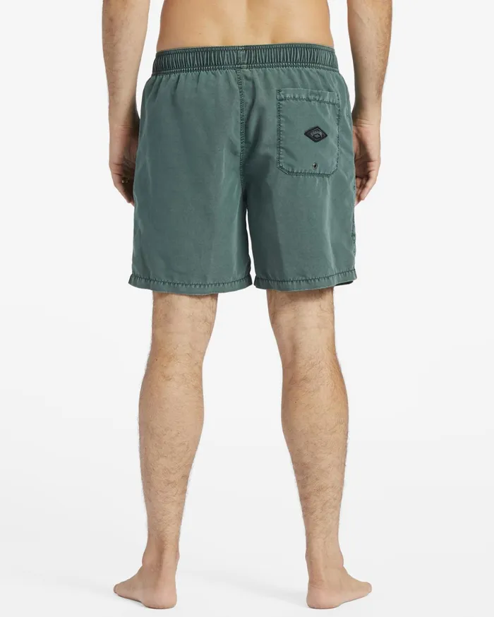 Billabong All Day Layback 17quot Boardshorts Cypress Men Elastic Waist Boardshorts Billabong All Day Layback 17quot Boardshorts Cypress Men Elastic Waist Boardshorts