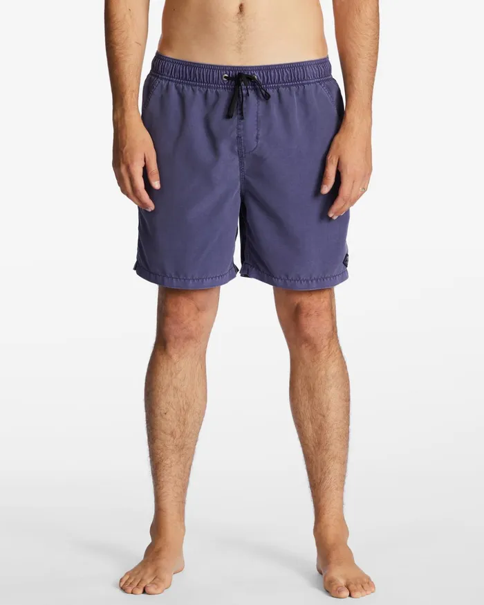Billabong All Day Layback 17quot Boardshorts Dusty Grape Men Elastic Waist Boardshorts Billabong All Day Layback 17quot Boardshorts Dusty Grape Men Elastic Waist Boardshorts