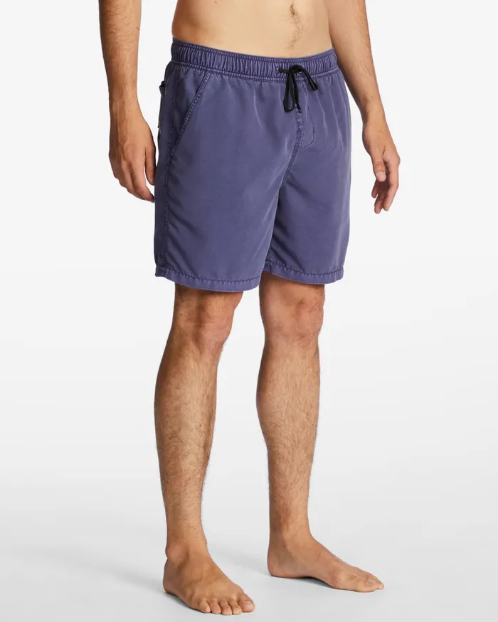 Billabong All Day Layback 17quot Boardshorts Dusty Grape Men Elastic Waist Boardshorts Billabong All Day Layback 17quot Boardshorts Dusty Grape Men Elastic Waist Boardshorts