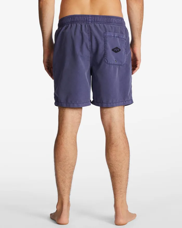 Billabong All Day Layback 17quot Boardshorts Dusty Grape Men Elastic Waist Boardshorts Billabong All Day Layback 17quot Boardshorts Dusty Grape Men Elastic Waist Boardshorts