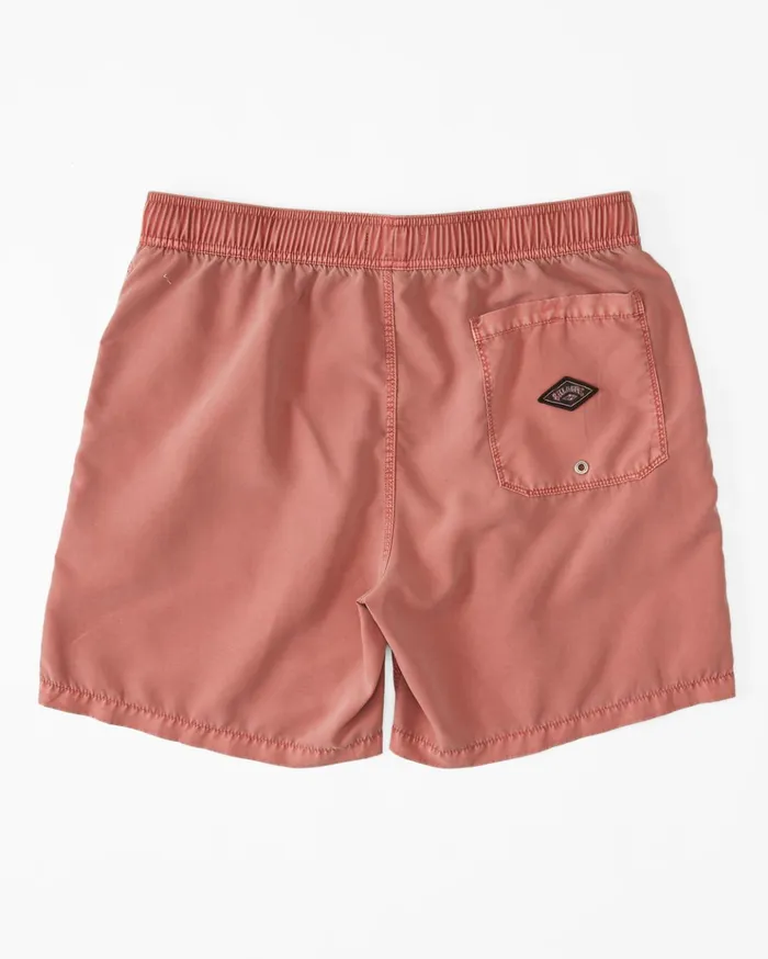 Billabong All Day Layback 17quot Boardshorts Dusty Red Men Elastic Waist Boardshorts Billabong All Day Layback 17quot Boardshorts Dusty Red Men Elastic Waist Boardshorts
