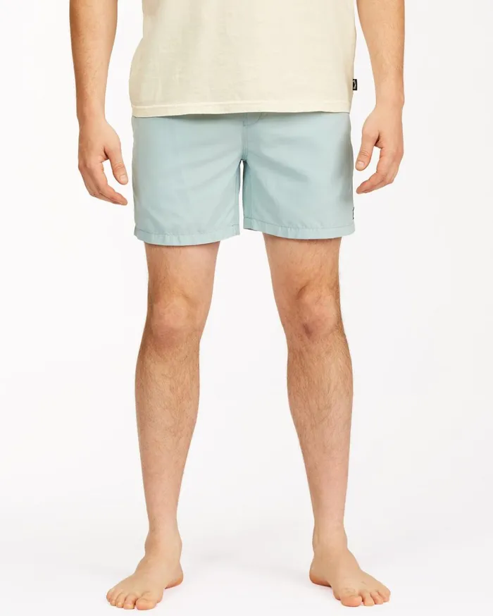 Billabong All Day Layback Boardshorts 16quot Coastal Men Elastic Waist Boardshorts Billabong All Day Layback Boardshorts 16quot Coastal Men Elastic Waist Boardshorts