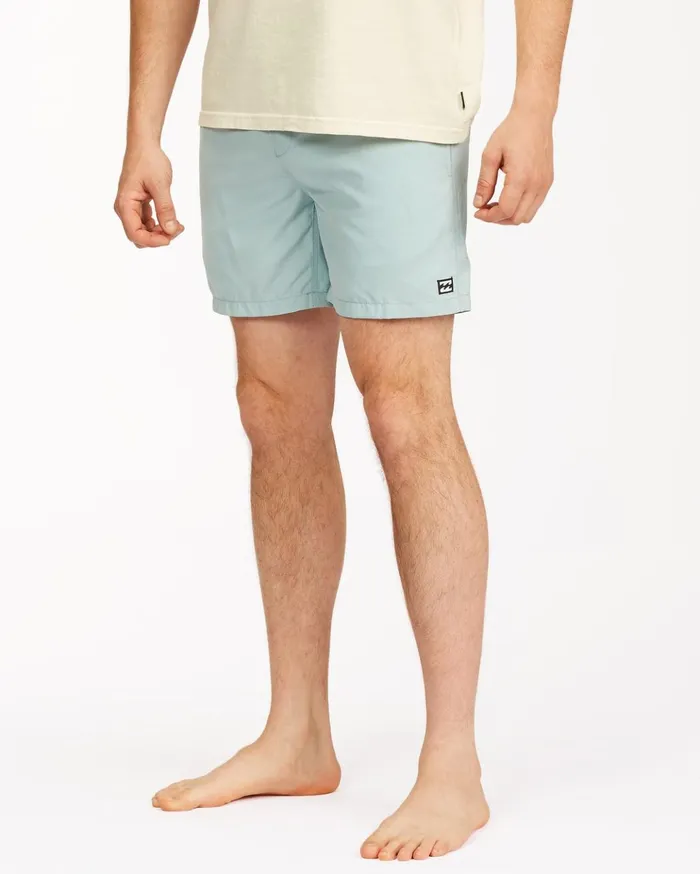 Billabong All Day Layback Boardshorts 16quot Coastal Men Elastic Waist Boardshorts Billabong All Day Layback Boardshorts 16quot Coastal Men Elastic Waist Boardshorts