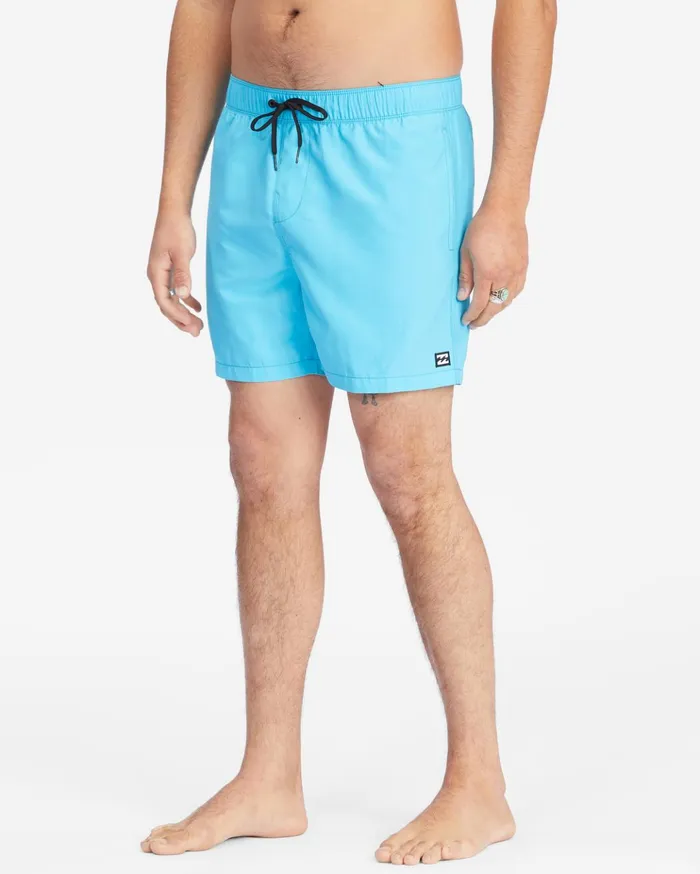 Billabong All Day Layback Boardshorts 16quot Cyan Men Elastic Waist Boardshorts Billabong All Day Layback Boardshorts 16quot Cyan Men Elastic Waist Boardshorts