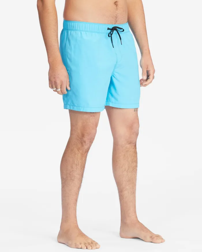 Billabong All Day Layback Boardshorts 16quot Cyan Men Elastic Waist Boardshorts Billabong All Day Layback Boardshorts 16quot Cyan Men Elastic Waist Boardshorts
