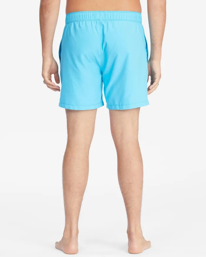 Billabong All Day Layback Boardshorts 16quot Cyan Men Elastic Waist Boardshorts Billabong All Day Layback Boardshorts 16quot Cyan Men Elastic Waist Boardshorts