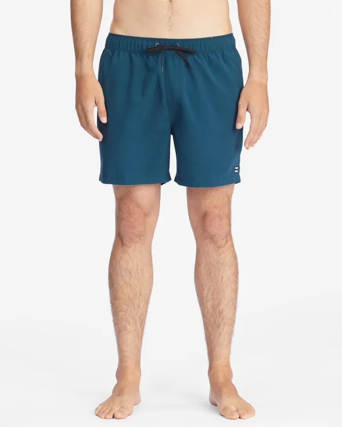 Billabong All Day Layback Boardshorts 16quot Navy Men Elastic Waist Boardshorts Billabong All Day Layback Boardshorts 16quot Navy Men Elastic Waist Boardshorts