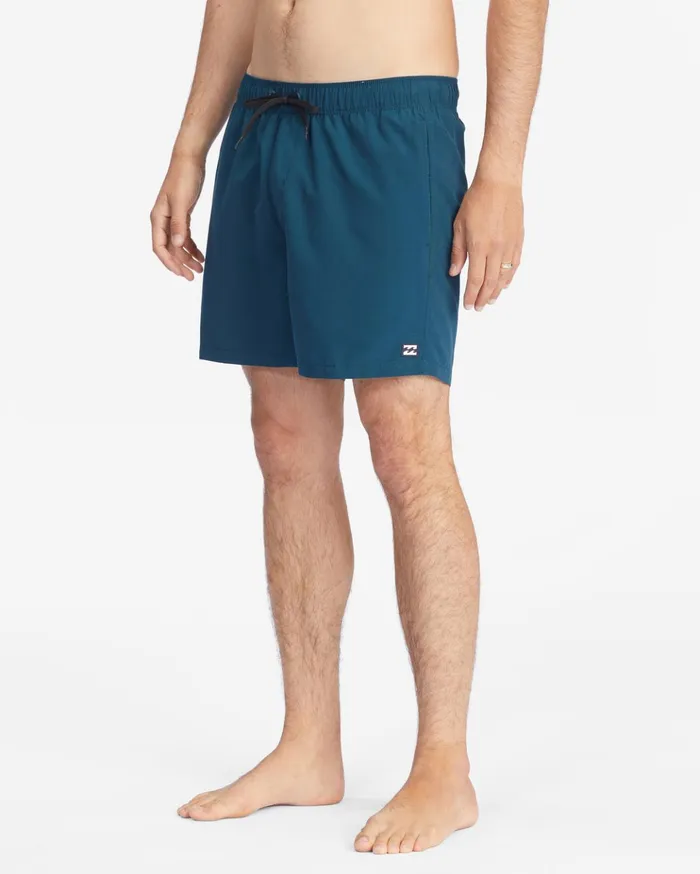 Billabong All Day Layback Boardshorts 16quot Navy Men Elastic Waist Boardshorts Billabong All Day Layback Boardshorts 16quot Navy Men Elastic Waist Boardshorts
