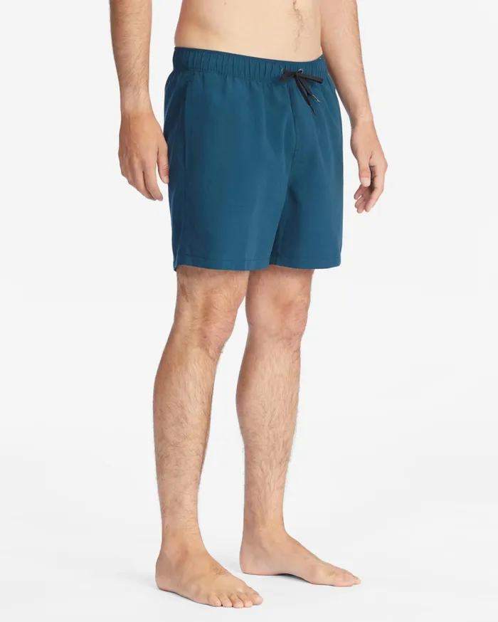 Billabong All Day Layback Boardshorts 16quot Navy Men Elastic Waist Boardshorts Billabong All Day Layback Boardshorts 16quot Navy Men Elastic Waist Boardshorts