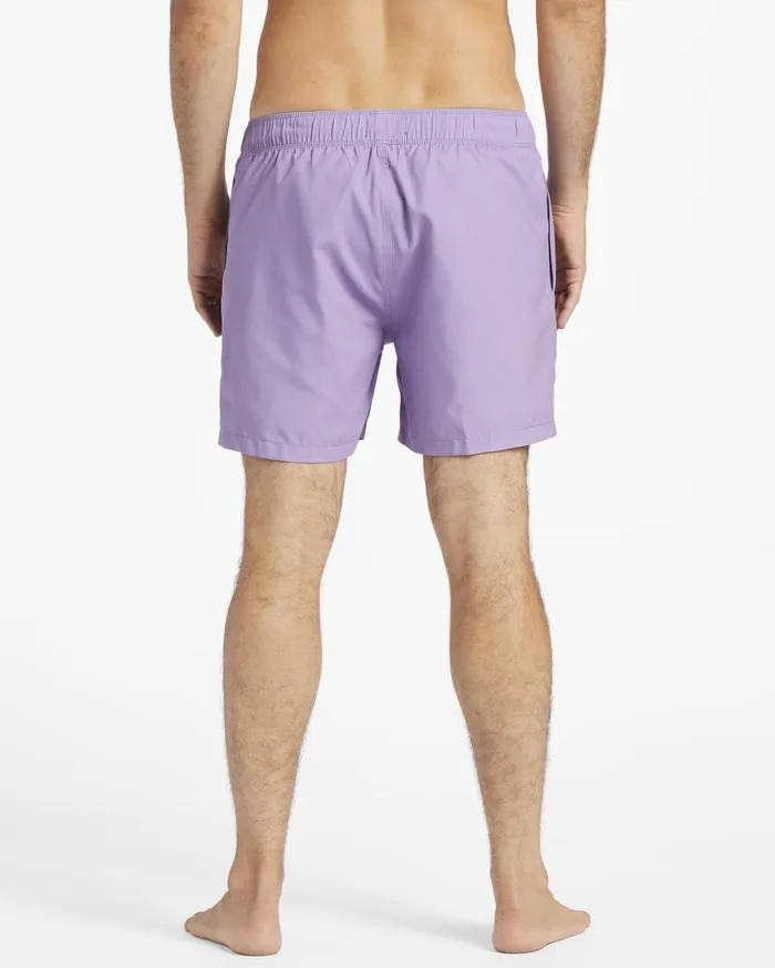 Billabong All Day Layback Boardshorts Lilac Men Elastic Waist Boardshorts Billabong All Day Layback Boardshorts Lilac Men Elastic Waist Boardshorts