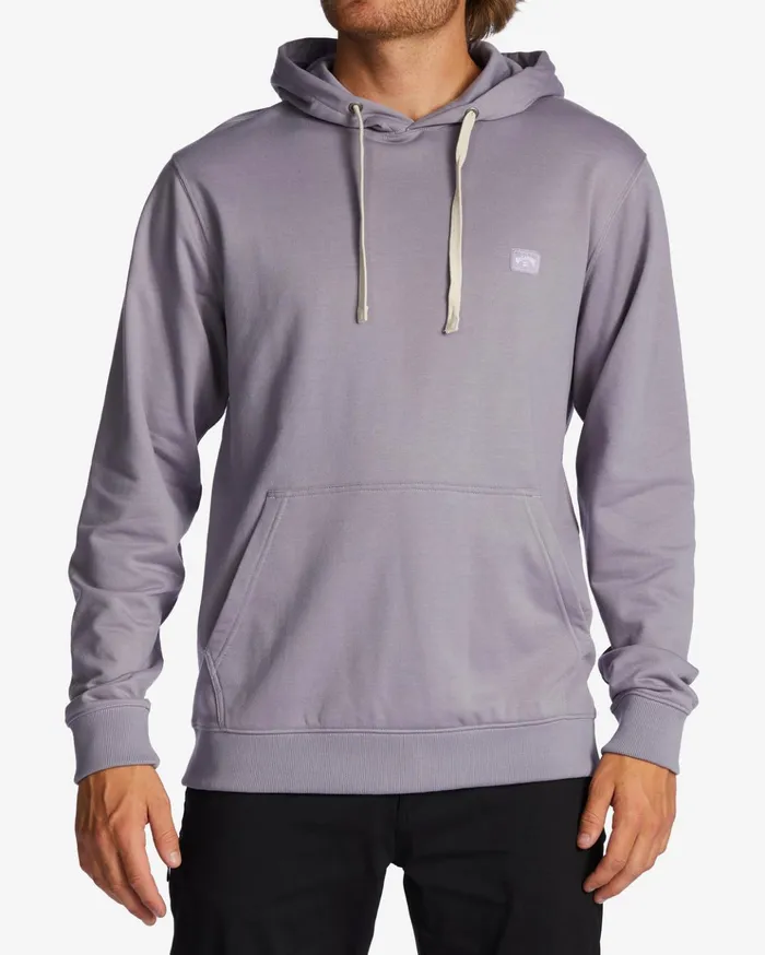 Billabong All Day Organic Pullover Hoodie Grey Violet Men Hoodies and Fleece Billabong All Day Organic Pullover Hoodie Grey Violet Men Hoodies and Fleece