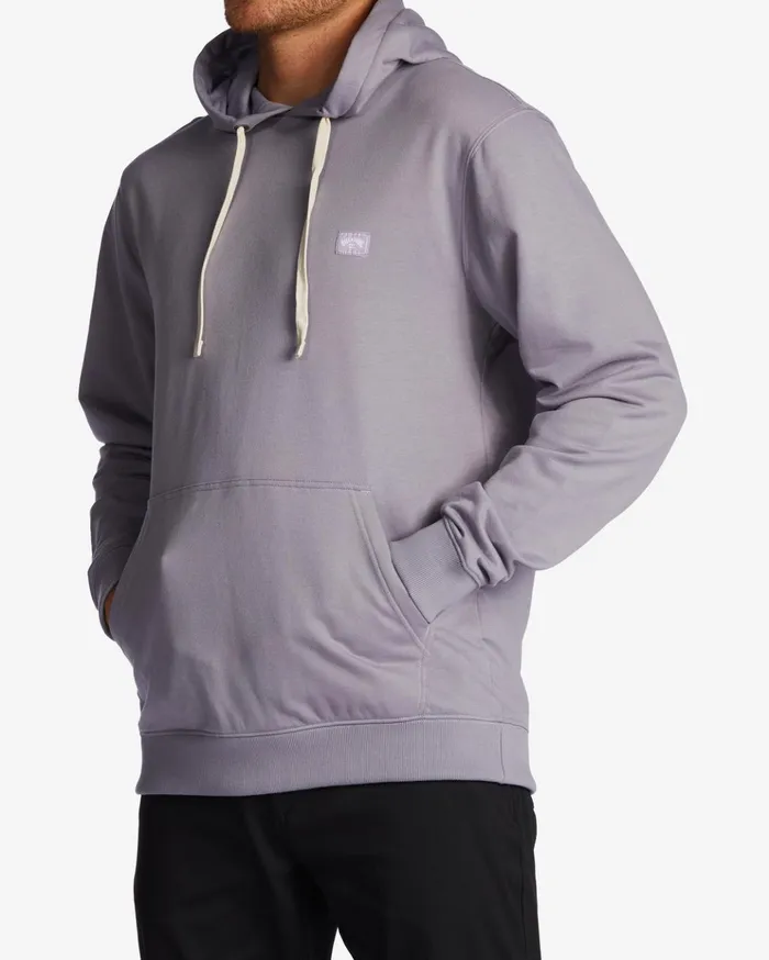 Billabong All Day Organic Pullover Hoodie Grey Violet Men Hoodies and Fleece Billabong All Day Organic Pullover Hoodie Grey Violet Men Hoodies and Fleece